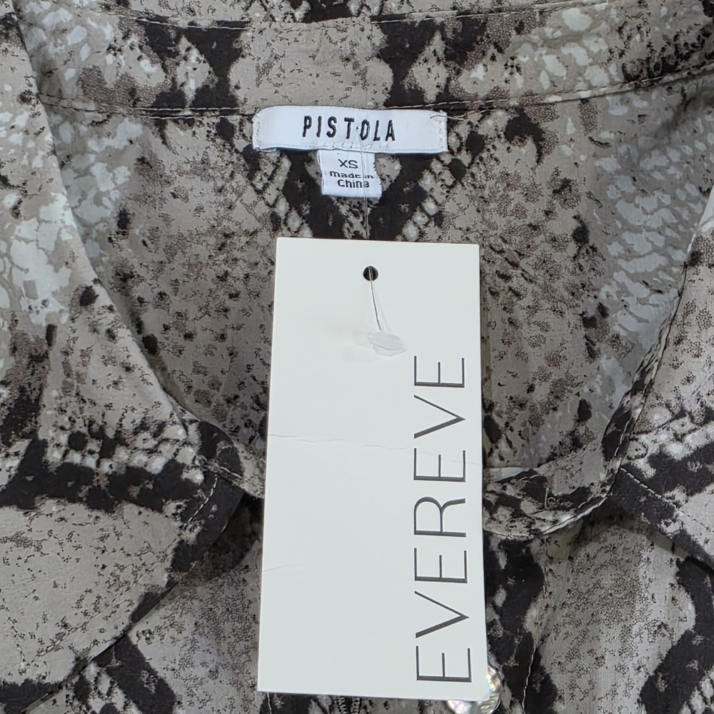 Pistola Python Knox Long Sleeve Partial Button Ed… - image 2